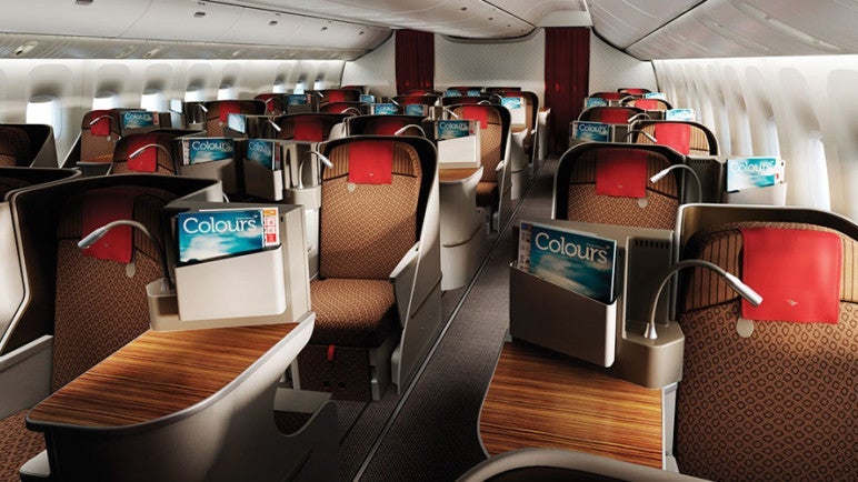 garuda business class featured