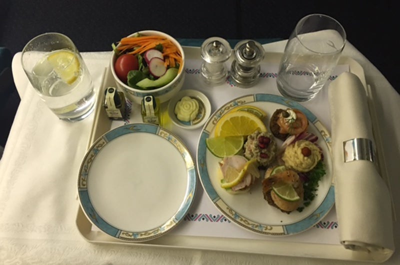 My canapé plate was good, but not the best.