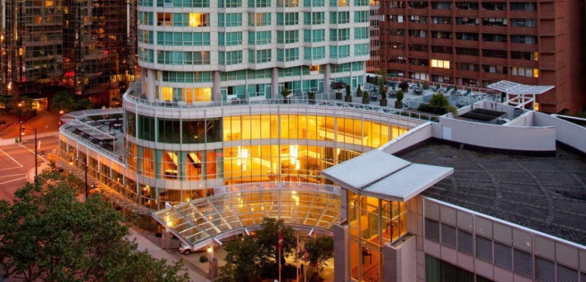 A five-night package for a Category 7 hotel like the Vancouver Marriott Pinacle Downtown costs 200k point and up.