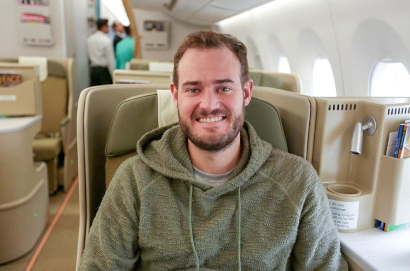 I was wider than the seat itself — it was truly a tight fit.
