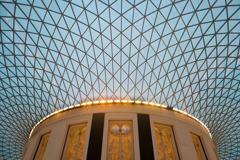 The breathtaking rotunda of the British Museum. Image courtesy of Kofi Lee-Berman.