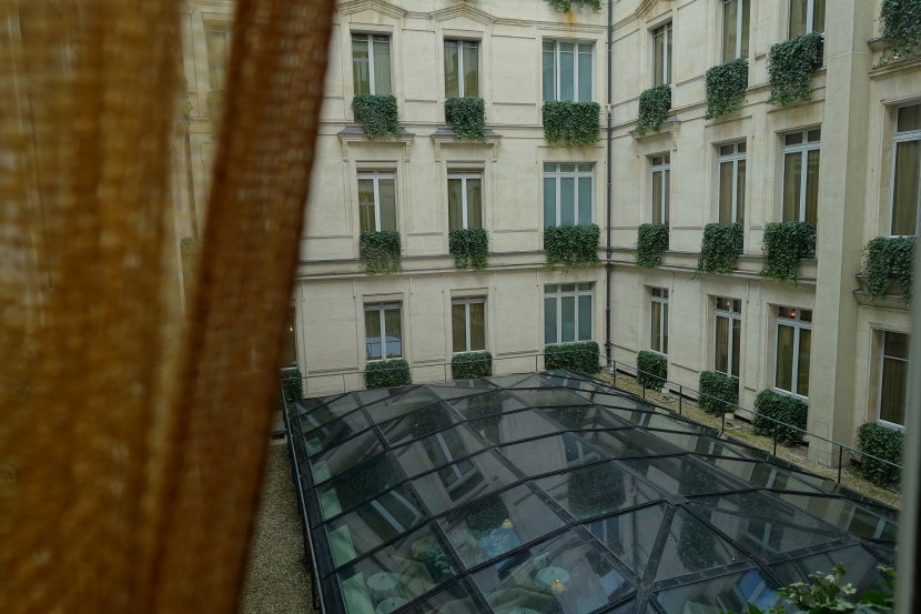 The view from our bedroom window.