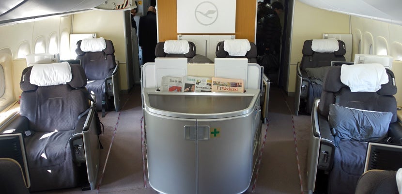 Share a picture of the cabin — not your boarding pass!