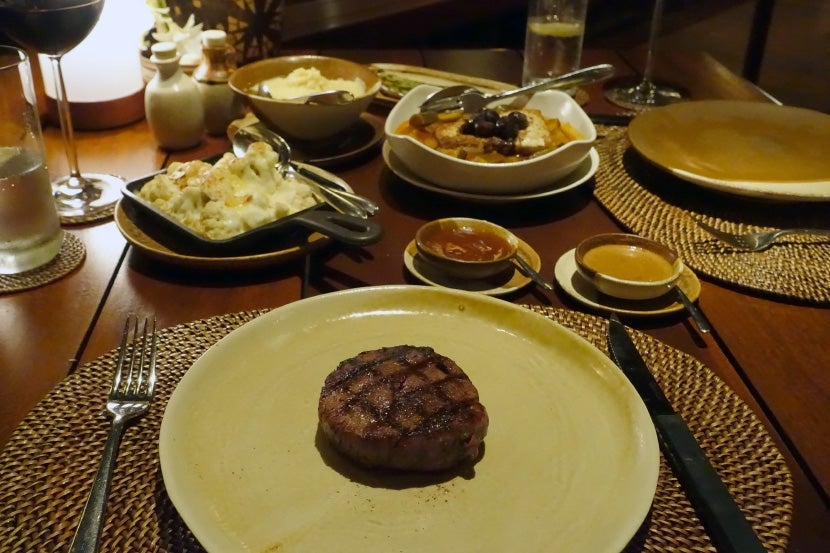 A very good, very expensive steak.
