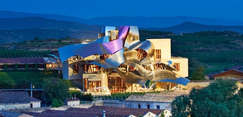 The Marques de Riscal Elciego hotel, part of Starwood's Luxury Collection.