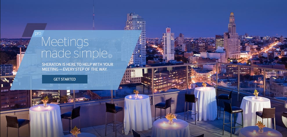 SPG Pro makes planning meetings at Starwood properties both easy and rewarding.