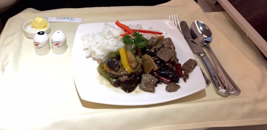 Beef for the main, please.