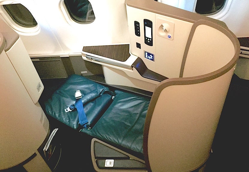 A shot of the seat from another angle.