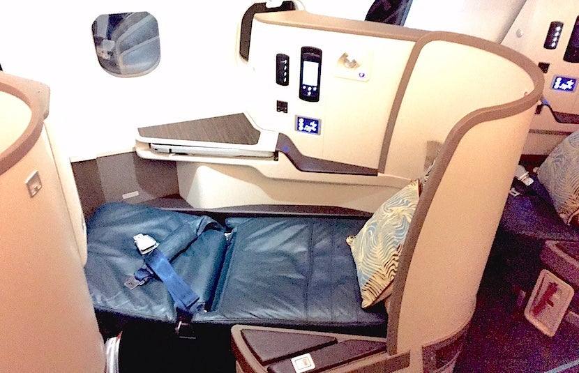 The bed was quite comfortable. The leather made it feel extra-padded.