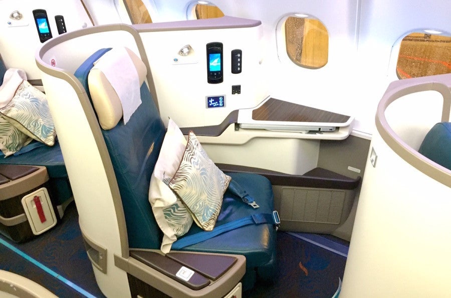 My original seat, 2A.