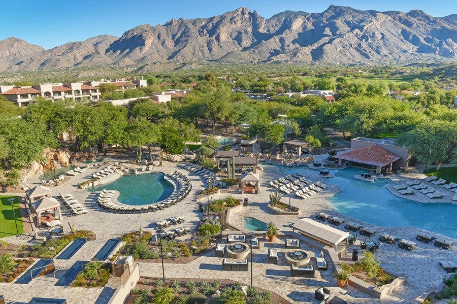 Tucson is the perfect spot for poolside lounging. Photo courtesy of the Westin La Paloma Resort.