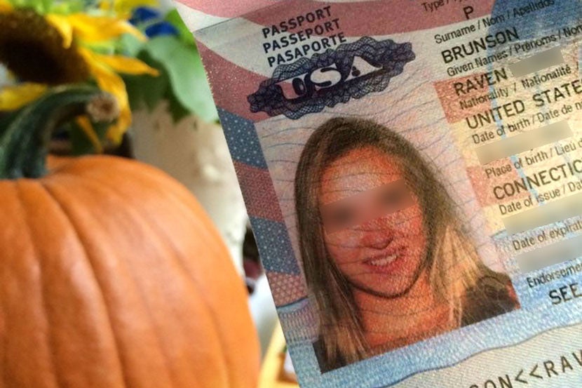 I somehow received a passport with someone else's photo.