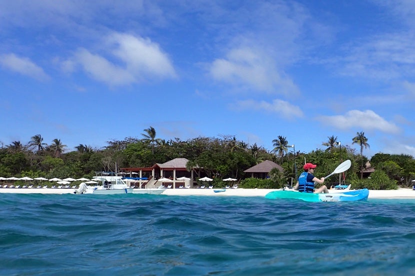 Kayak rentals are included in the rate.