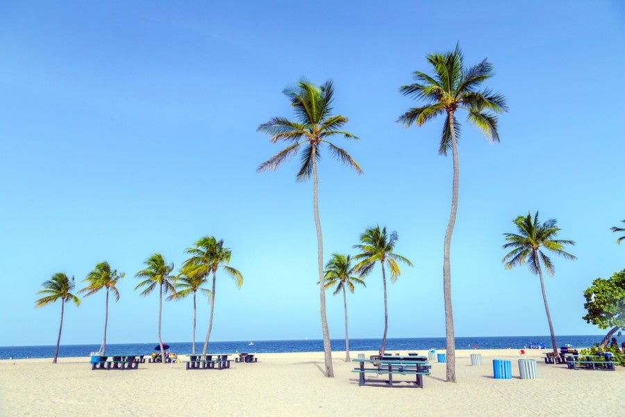 Fort Lauderdale has gorgeous beaches. Image courtesy of Shutterstock.