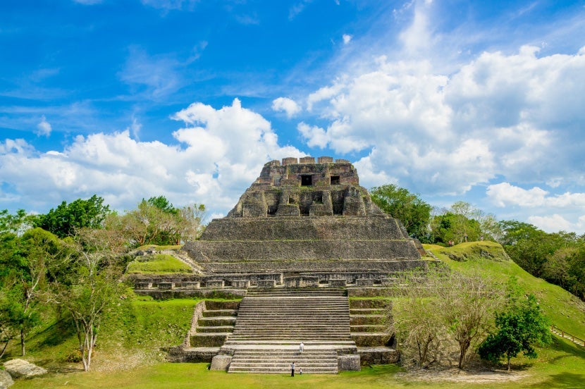 ANA groups Belize and other Central American countries together with South America.