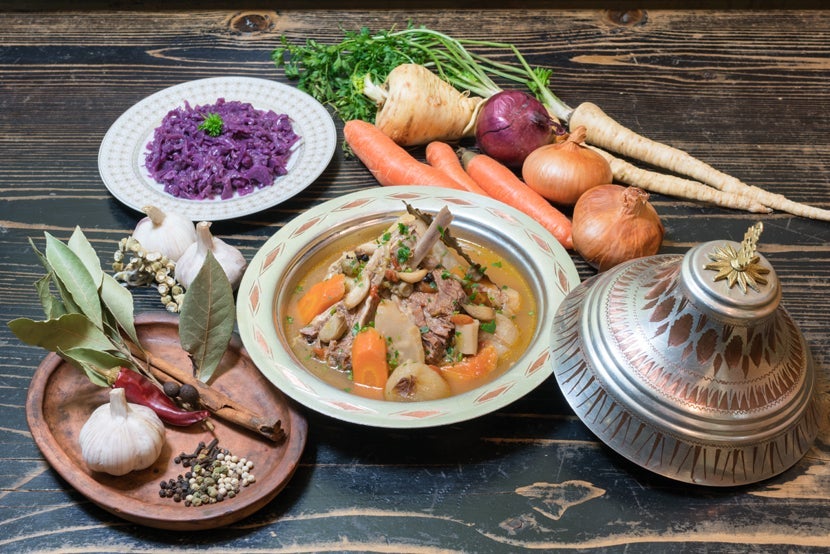 Žara iz Duvara adds a healthy spin to Bosnian home-style cuisine, featuring fresh ingredients scooped up daily from the nearby market. Image courtesy of Žara iz Duvara.
