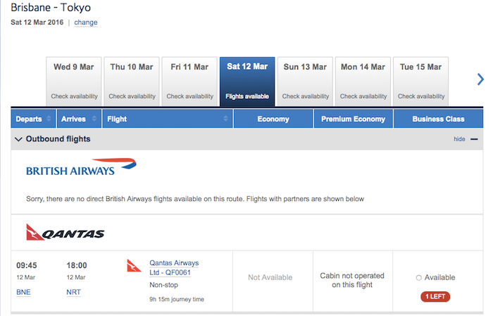 Take advantage of the new pricing to fly Cathay, JAL or Qantas business class between Japan or Korea and Australia or New Zealand.