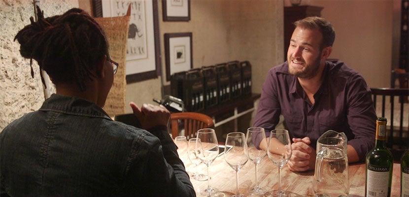 Checking out the TK Winery in Cape Town, South Africa.