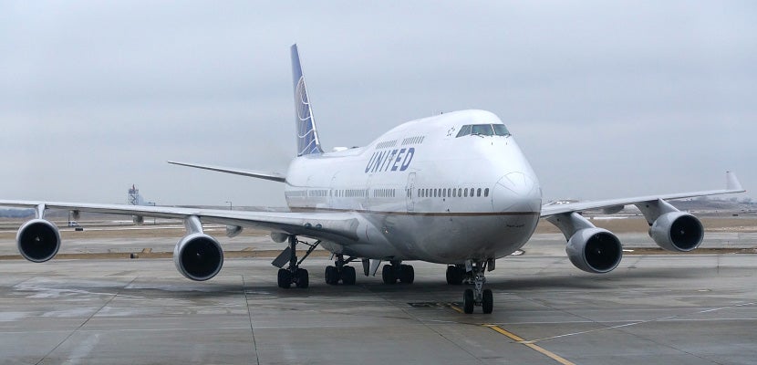 United is flying its 747 on select domestic routes.