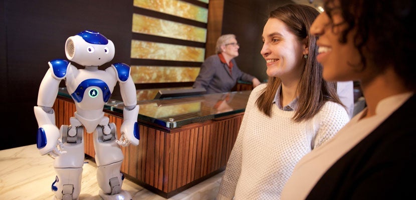 "Connie" might be able to assist you during your next Hilton stay.