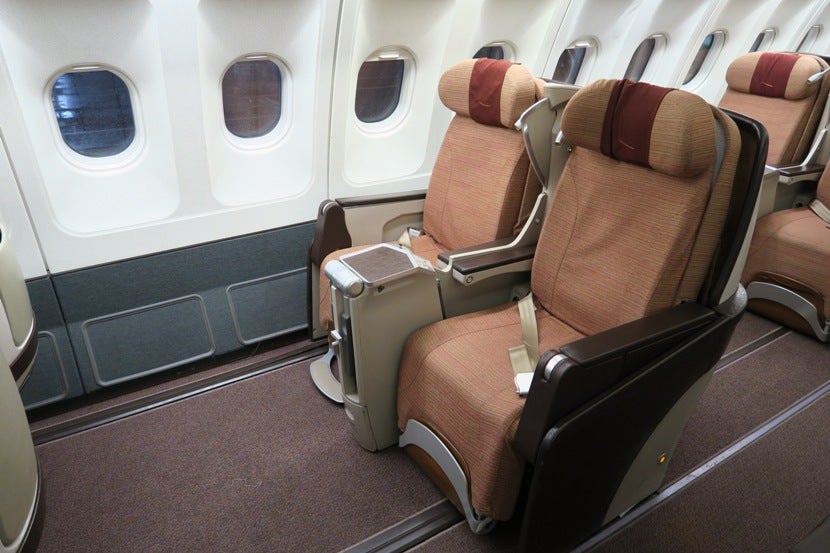 Our seats (2J and 2L) for the 2:20-hour flight from LHR to MAD.