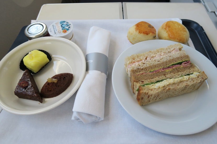 My Afternoon Tea choice of "selection of sandwiches."