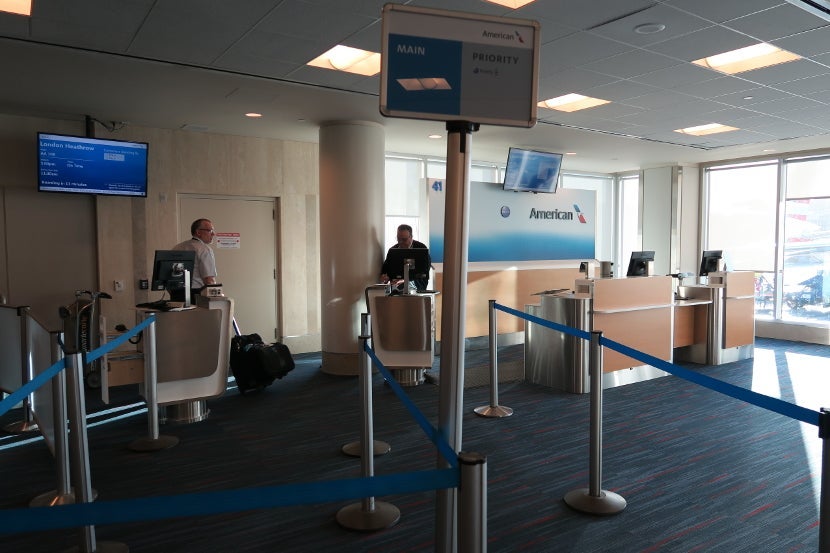 The boarding lanes wouldn't remain this calm for long.
