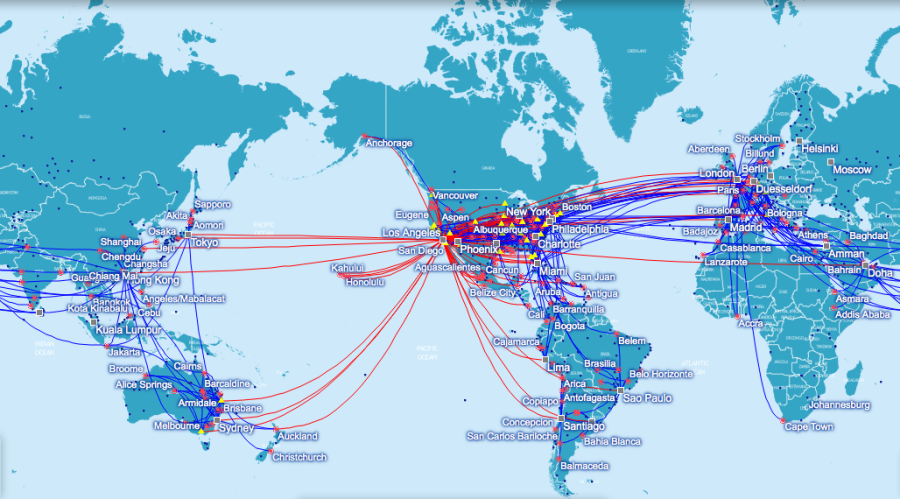 Oneworld's destinations remain largely the same, but the regional classifications are shifting.