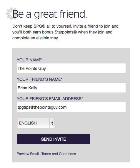 Share this referral with a friend via email.