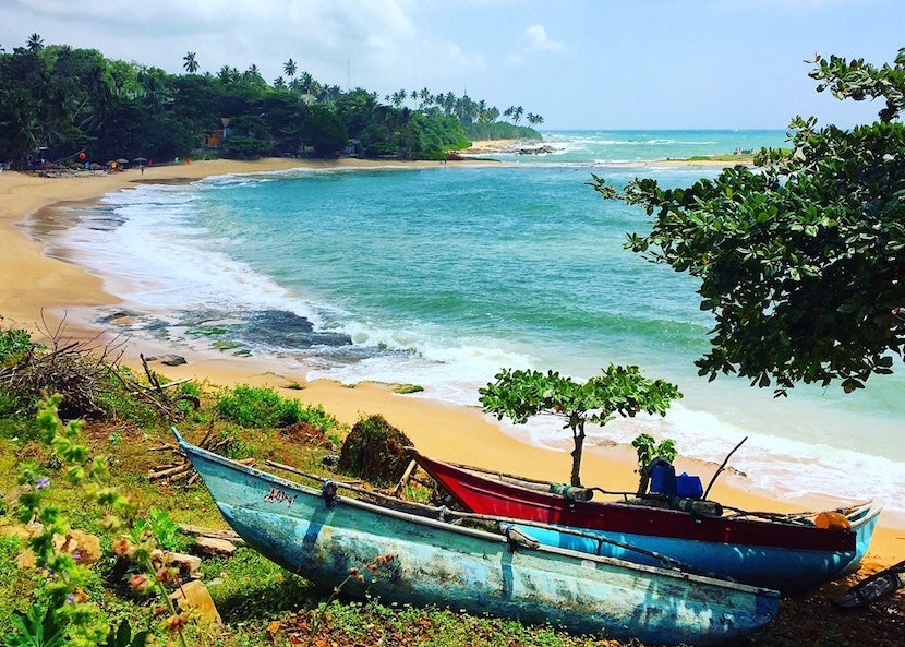 Sri Lanka (and its beaches( will now be considered part of the Indian Subcontinent. Photo by Eric Rosen.
