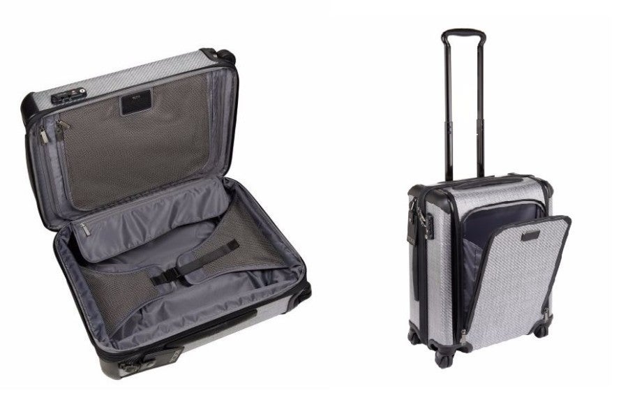 The Tumi Continental expands up to 2". Image courtesy of Tumi.