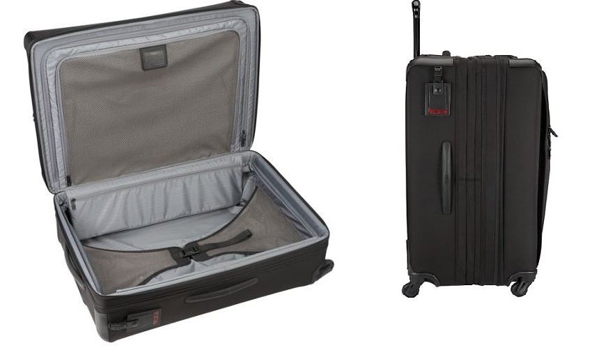 This Tumi Alpha 2 bag doesn't look too flashy on the outside, but is quite functional. Image courtesy of Tumi.