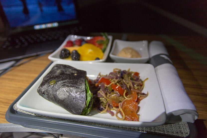 The cold mid-flight snack on AA definitely has significant room for improvement.