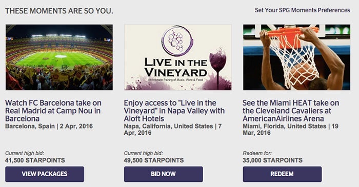 We'd hate to see the Starwood Preferred Guest program lose great redemption options like SPG Moments,