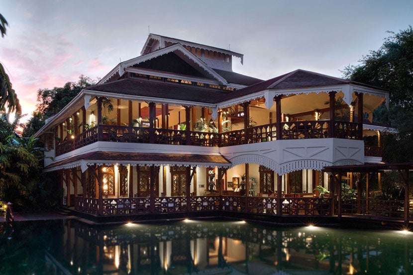 Belmond Governor's Residence in Yangon, Myanmar. Image courtesy of the hotel.