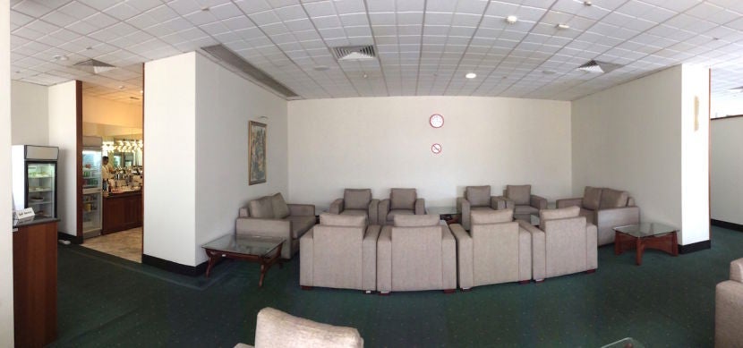 One of the seating areas.