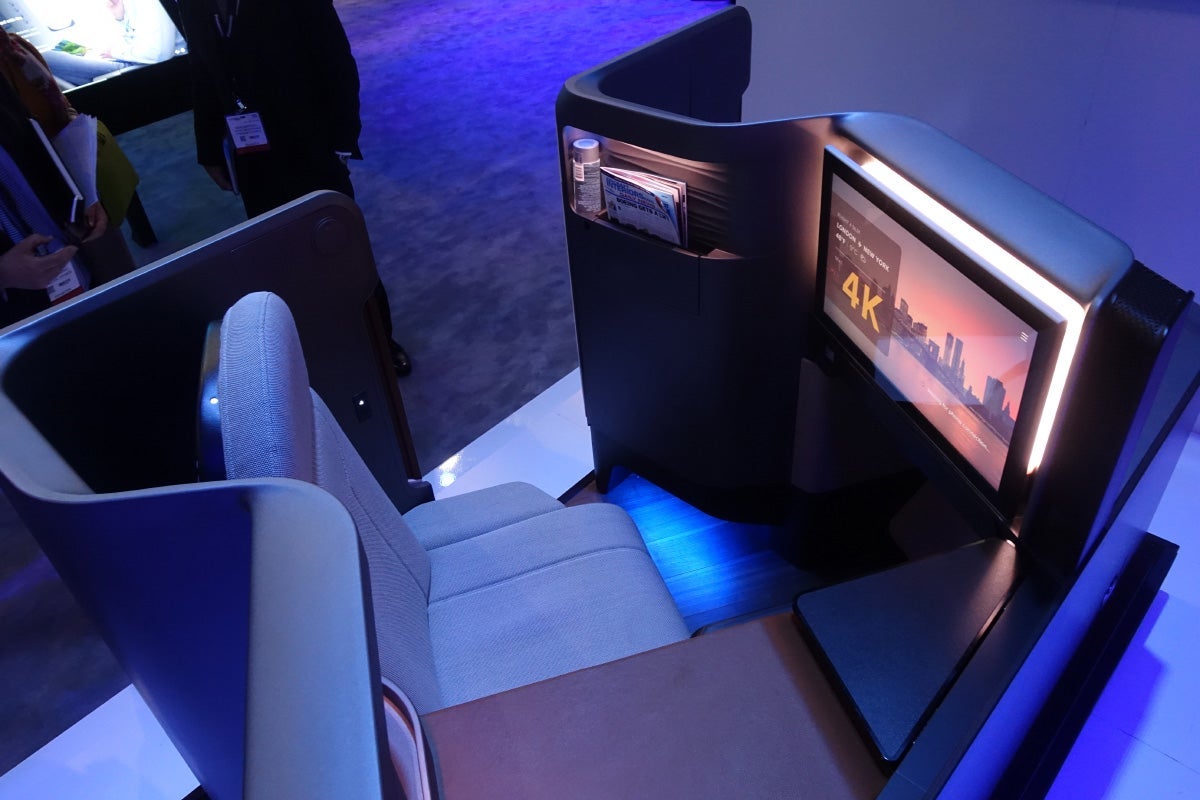 Panasonic Waterfront Business Class Seat