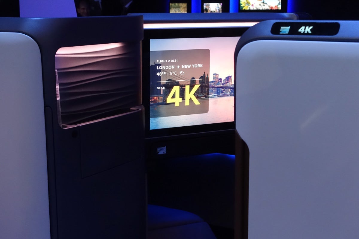 Panasonic Waterfront Business Class Seat