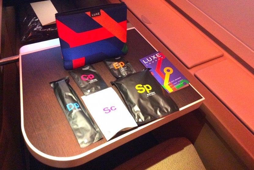 The Luxe amenity product with Scaramouche and Fandango products.
