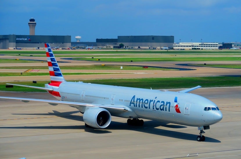 Our ride from Dallas (DFW) to Hong Kong (HKG).