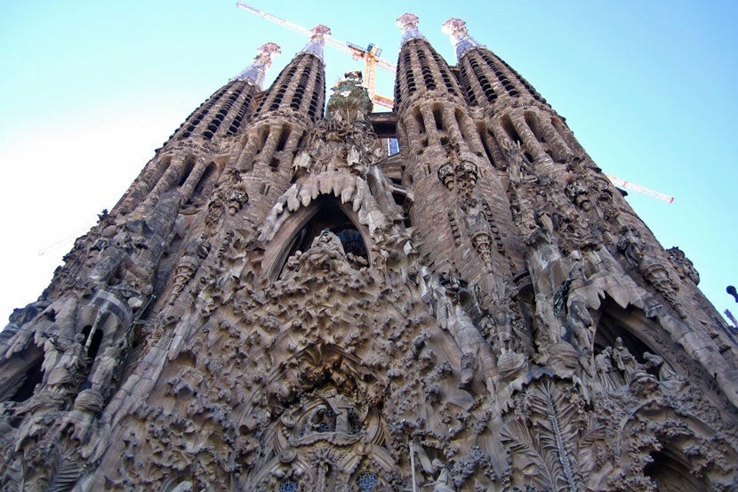 The Sagrada FamiLa Sagrada Família is expected to finally be completed in 2026.lia is expected to be completed in 2026.