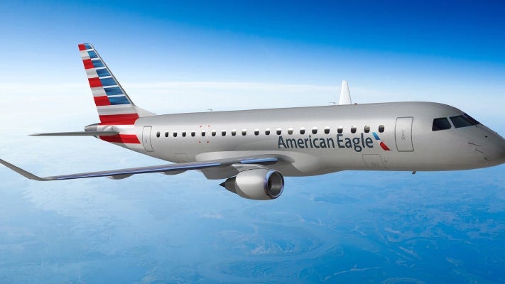american emb-175 eagle regional jet featured