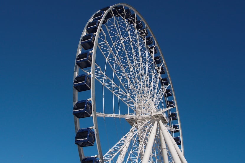 Navy Pier Ferris Wheel. Image courtesy of Navy Pier.