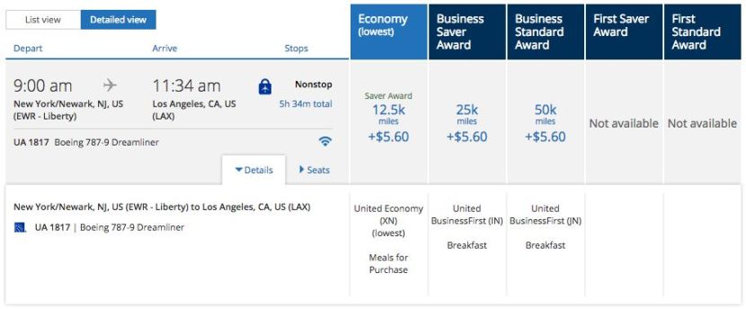 There's award availability on the weekends.
