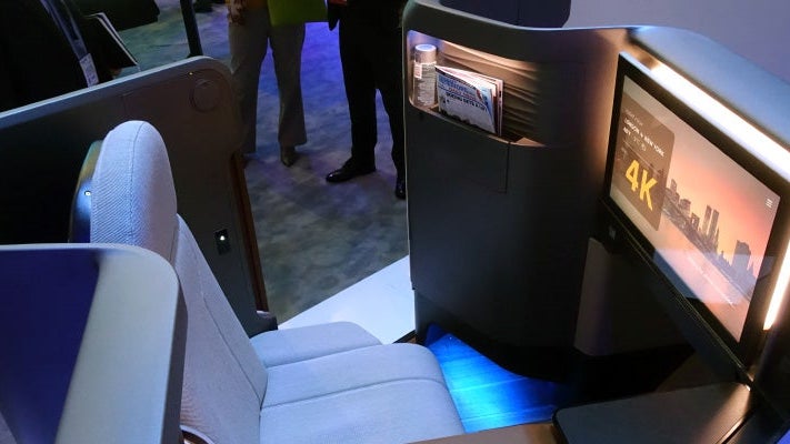 Panasonic Waterfront Business Class Seat Featured