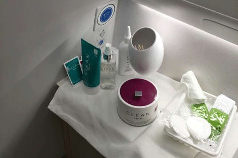 The premium cabin bathroom products.