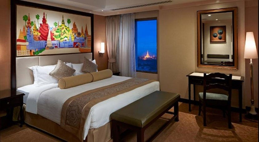 Sule Shangri-La in Yangon, Myanmar. Image courtesy of the hotel.