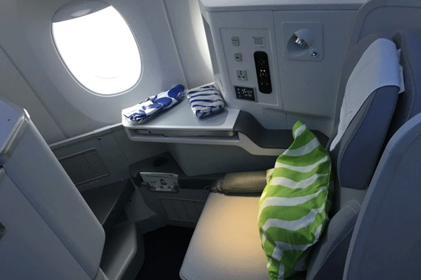 My upgraded seat.