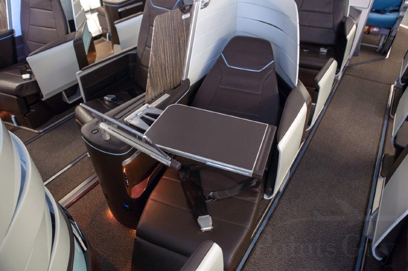 There's also a fairly sizeable tray table.