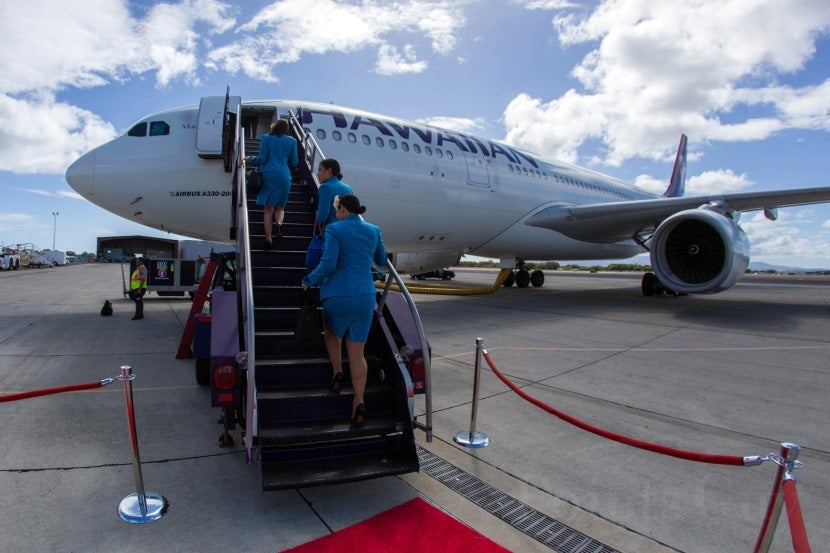 Hawaiian Air's recently refreshed A330.